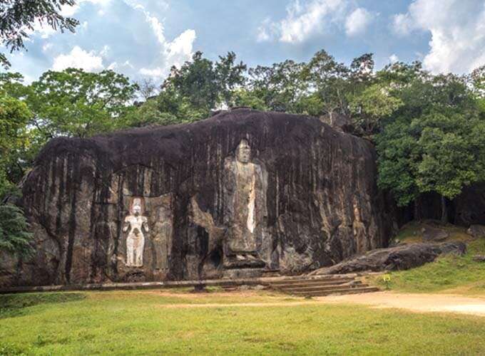 Day 9 - Head southwest and visit the famed Buduruvagala Temple on your way